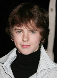 Actor Freddie Highmore at the L.A. premiere of "The Spiderwick Chronicles."