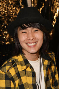 Actor Justin Chon at the L.A. premiere of "The Spiderwick Chronicles."