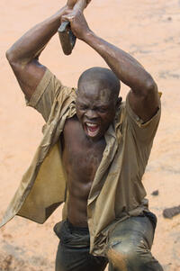 Djimon Hounsou in "Blood Diamond." 