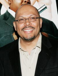 Writer Robert Adetuyi at the New York premiere of "Code Name: The Cleaner."