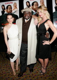 Lucy Liu, Cedric The Entertainer and Nicollette Sheridan at the New York premiere of "Code Name: The Cleaner."