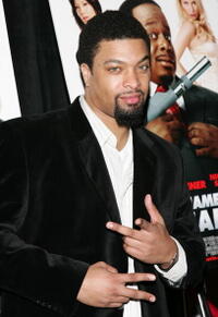 DeRay Davis at the New York premiere of "Code Name: The Cleaner."