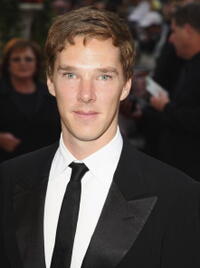 Actor Benedict Cumberbatch at the London premiere of "Atonement."