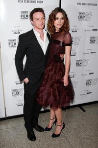 "Atonement" stars James McAvoy and Keira Knightley at the premiere during the Toronto International Film Festival 2007.