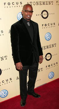 Actor Jamie Foxx at the Beverly Hills premiere of "Atonement."
