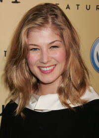 Actress Rosamund Pike at the Beverly Hills premiere of "Atonement."