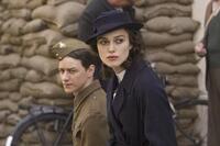 James McAvoy and Keira Knightley in "Atonement."