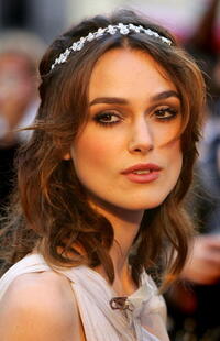 "Atonement" star Keira Knightley at the London premiere.
