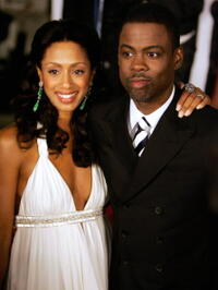 Chris Rock and his wife Malaak at the Los Angeles premiere of the film "I Think I Love My Wife"