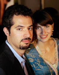 Guy Oseary and his companion at the Los Angeles premiere of the film "I Think I Love My Wife"