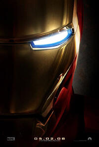 Poster art for "Iron Man."