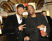 Marlon Wayans and Chris Rock at the Los Angeles premiere of "Norbit."