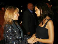 Thandie Newton and Paramount head Stacey Snider at the Los Angeles premiere of "Norbit."