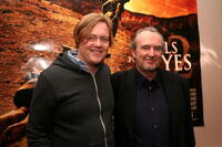 Writer Jonathan Craven and director Wes Craven at N.Y. Comic Con to promote "The Hills Have Eyes 2."