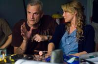 Director Nick Cassavetes and Cameron Diaz on the set of "My Sister's Keeper."