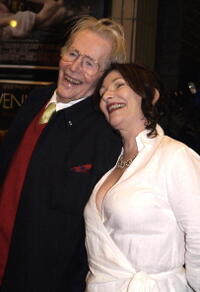 British actor Peter O'Toole and his daughter Kate at the London premiere of "Venus."
