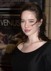 British actress Anna Popplewell at the London premiere of "Venus."