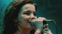 Björk in "Glastonbury."