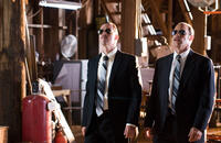 Mark Polish as FBI Agent Mathis and Jon Gries as FBI Agent Killbourne in "The Astronaut Farmer."