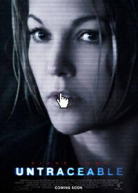 Poster art for "Untraceable."