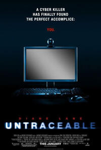 Poster art for "Untraceable."