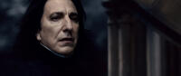 Alan Rickman as Severus Snape in Harry Potter and The Half-Blood Prince." 