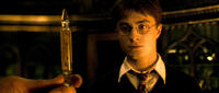 Daniel Radcliffe in "Harry Potter and the Half-Blood Prince."