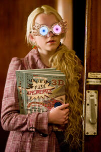 Evanna Lynch as Luna Lovegood in "Harry Potter and the Half-Blood Prince."