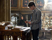 Maggie Smith as Minerva McGonagall and Daniel Radcliffe as Harry Potter in "Harry Potter and the Half-Blood Prince." 