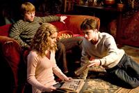 Rupert Grint as Ron Weasley, Daniel Radcliffe as Harry Potter, Emma Watson as Hermione Granger in "Harry Potter and the Half-Blood Prince."