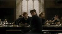 Rupert Grint as Ron Weasley, Daniel Radcliffe as Harry Potter and Emma Watson as Hermione Granger in "Harry Potter and the Half-Blood Prince."