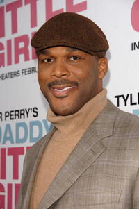 Director Tyler Perry at the Hollywood premiere of "Daddy's Little Girls."