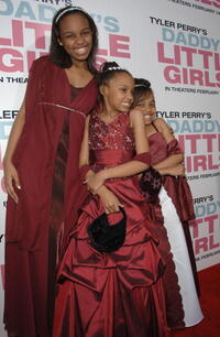 Actresses Sierra McClain, Lauryn McClain and China Anne McClain at the Hollywood premiere of Tyler Perry's "Daddy's Little Girls."