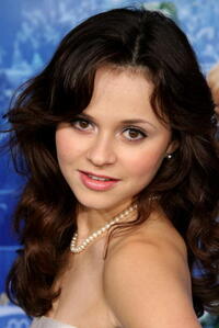 Skater Sasha Cohen at the L.A. premiere of "Blades of Glory."