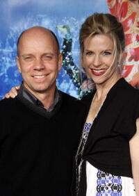 Scott Hamilton and his wife Tracie at the L.A. premiere of "Blades of Glory."