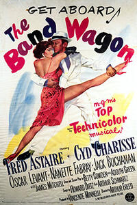 Poster art for "The Band Wagon."