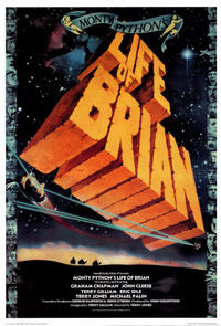 Poster art for "Life of Brian."