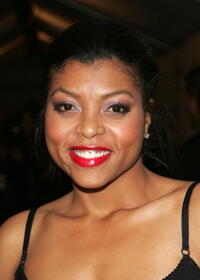 Taraji Henson at the New York premiere of "Reign Over Me" 