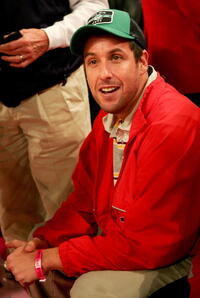 "Reign Over Me" star Adam Sandler at the 2007 NBA All Star Game in Las Vegas.