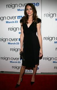 Saffron Burrows at the New York premiere of "Reign Over Me" 