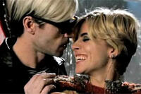 Guy Pearce and Sienna Miller in "Factory Girl."