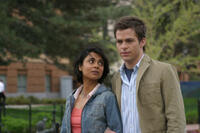 Chris Pine and Anjali Jay in "Blind Dating."
