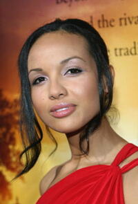 Actress April Clark at the L.A. premiere of "Stomp the Yard."