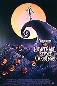 Poster art for "Tim Burton's The Nightmare Before Christmas."