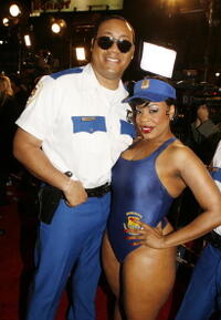 Actors Cedric Yarbrough and Niecy Nash at the L.A. premiere of "Reno 911!: Miami."