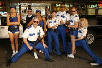 The cast of "Reno 911!: Miami" at the L.A. premiere.