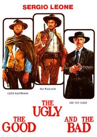 Poster art for "The Good, the Bad and the Ugly."