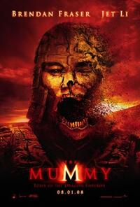 Poster art for "The Mummy: Tomb of the Dragon Emperor."