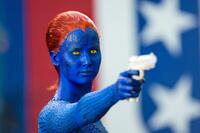 
	Jennifer Lawrence As Raven/Mystique in 'X-Men: Days of Future Past'
