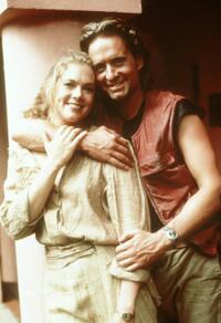 
	Michael Douglas in Romancing the Stone
